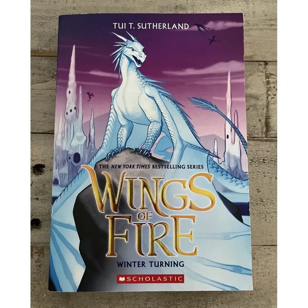 Wings Of Fire #6 Moon Rising #7 Winter Turing - Tui T Sutherland Paperback Books